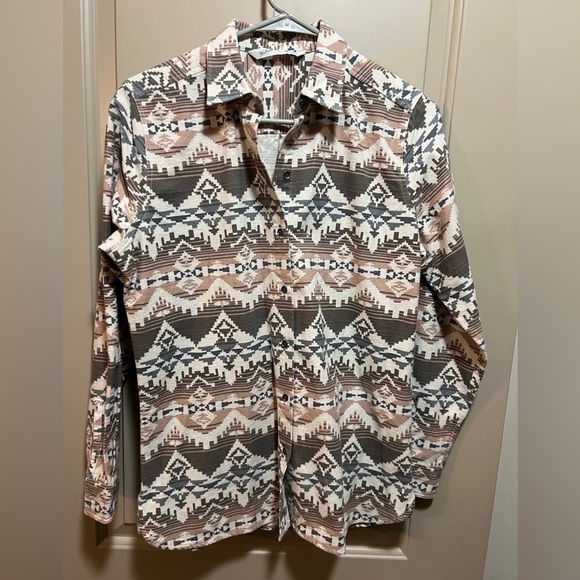 Gorgeous Cozy Woolrich Fall 🍂🍁Button down Shirt Excellent Condition Small - Picture 1 of 9